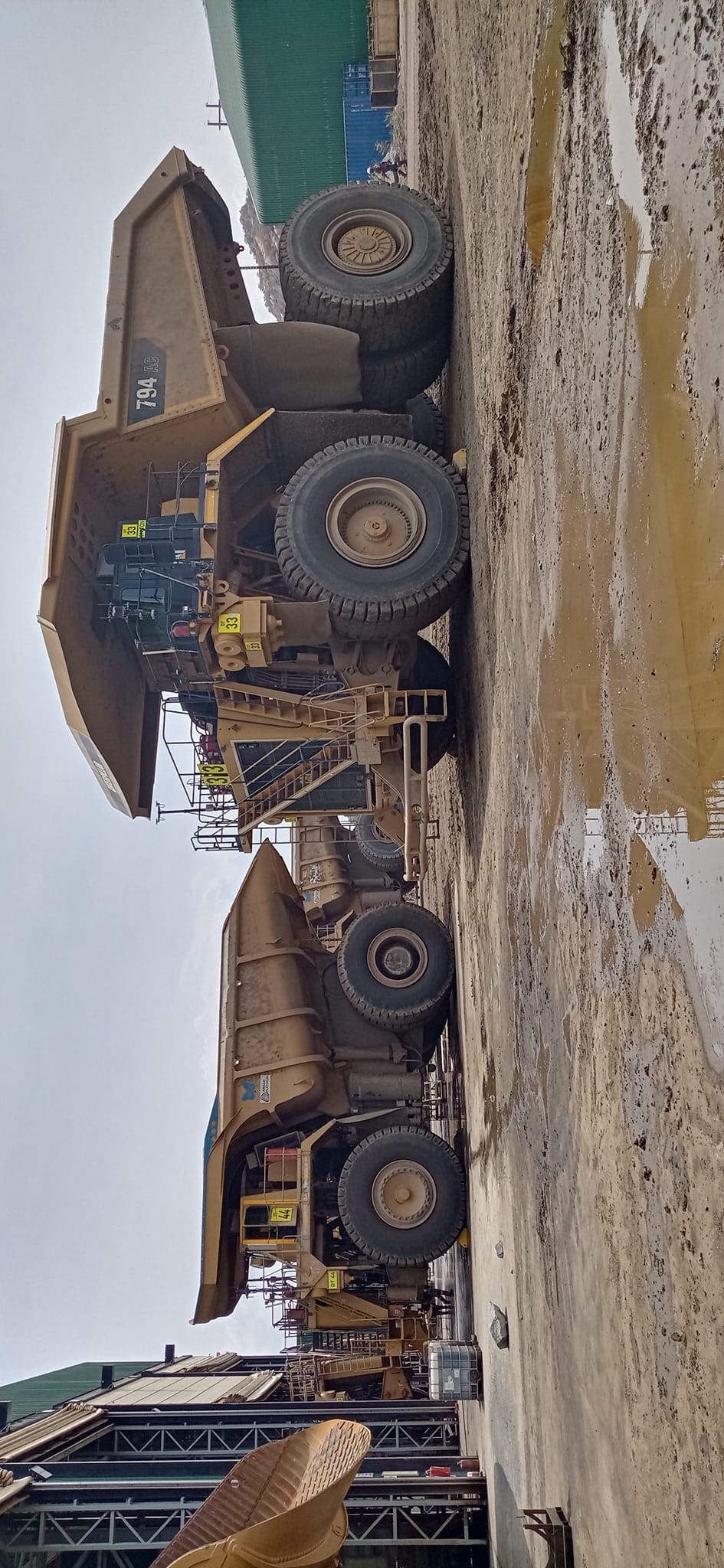 Mining truck